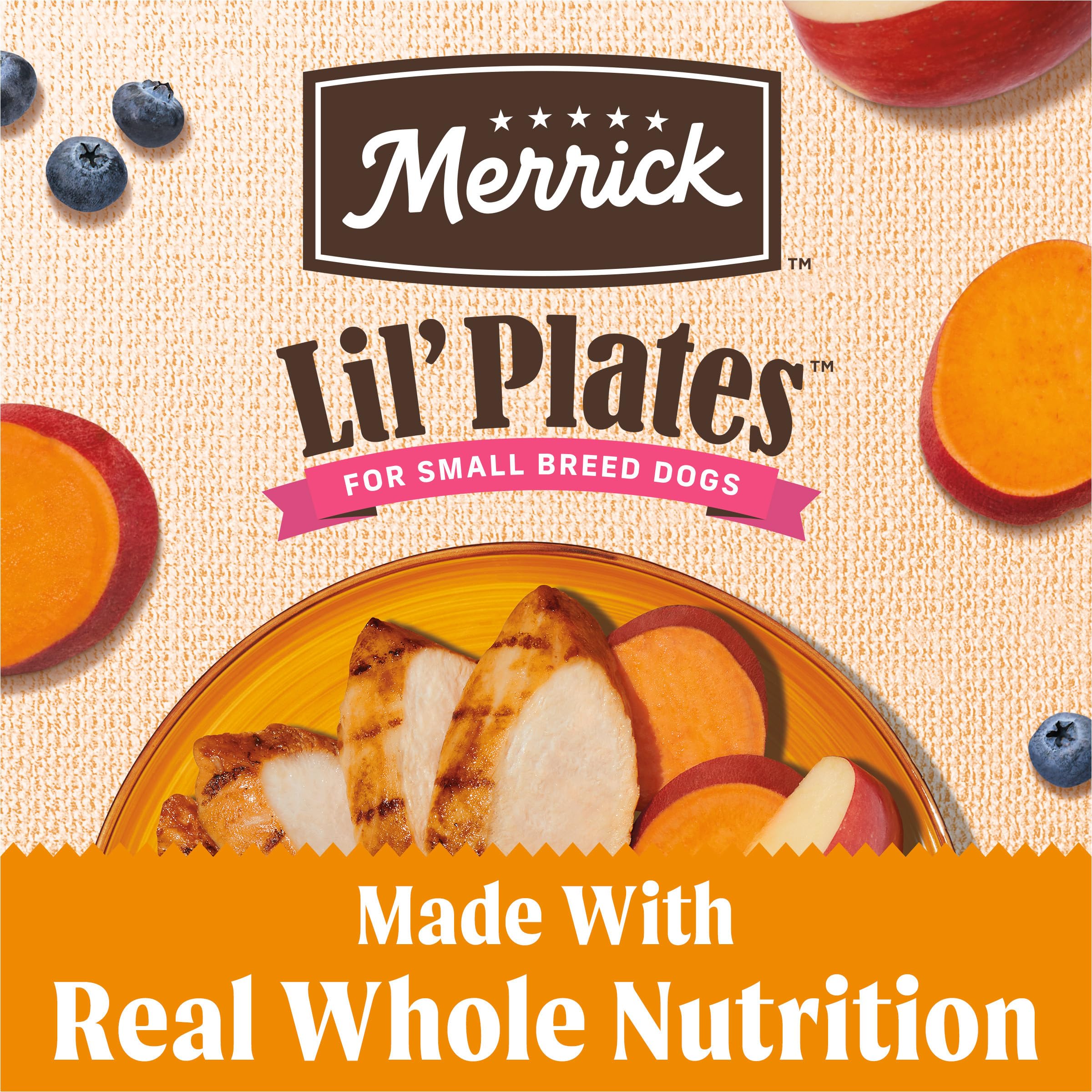 Foto 4 pulgar | Comida Para Perros Merrick Lil' Plates Premium, Sin Cereales, Bolsa De 1,8 Kg - Venta Internacional.