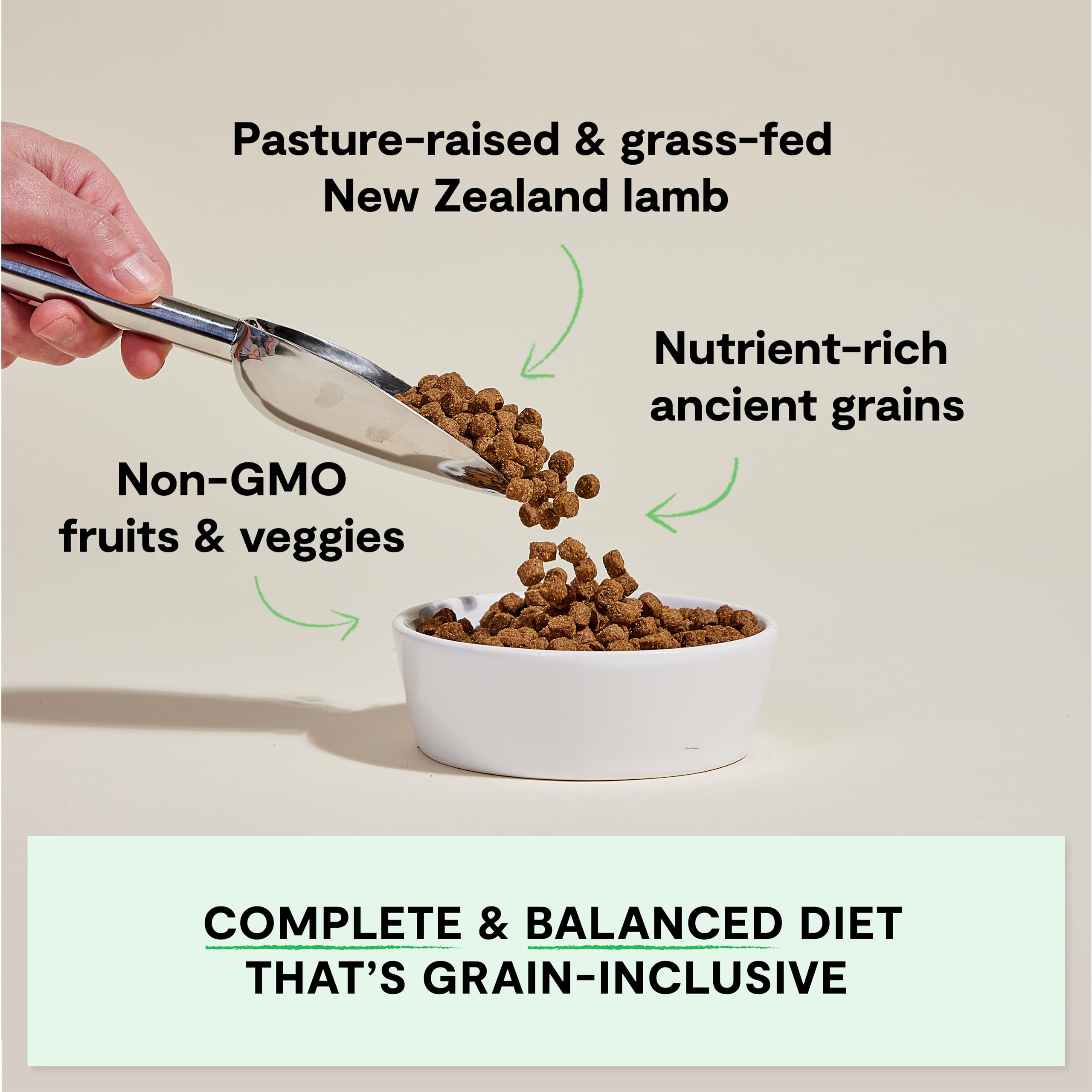 Foto 2 | Alimento Seco Para Perros Open Farm Ancient Grains De 1,8 Kg Con Cordero - Venta Internacional.