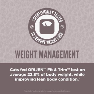 Foto 5 | Alimento Seco Para Gatos Orijen Fit & Trim 3,18 Kg - Venta Internacional.