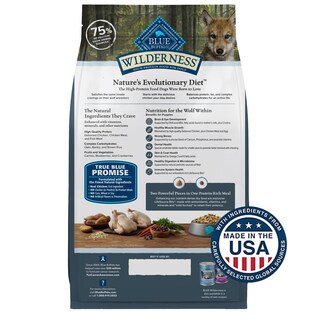 Foto 2 | Alimento Seco Blue Buffalo Wilderness Para Cachorros De Pollo De 12,7 Kg - Venta Internacional.