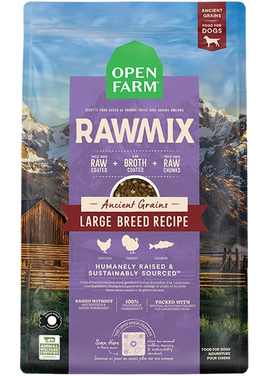 Foto 1 | Alimento Para Perros Open Farm Rawmix Con Granos Antiguos, 9,07 Kg, Raza Grande - Venta Internacional.