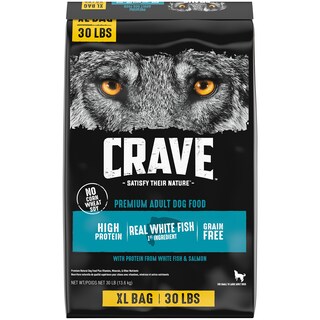 Foto 1 | Alimento Para Perros Crave, Pescado Blanco Rico En Proteínas, Sin Cereales, 13,6 Kg - Venta Internacional.
