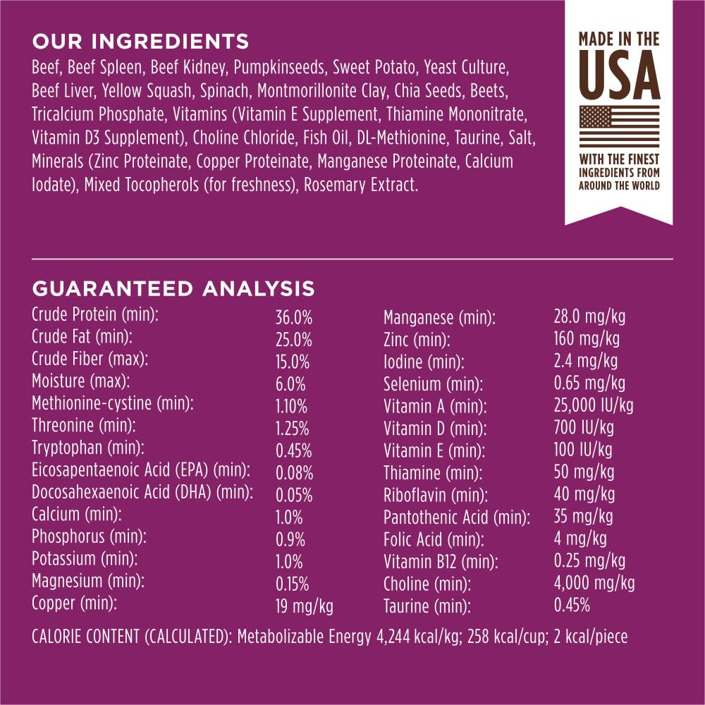 Foto 7 | Cat Food Toppers Instinct Raw Boost Mixers, Carne De Res, Bolsa De 160 G - Venta Internacional.
