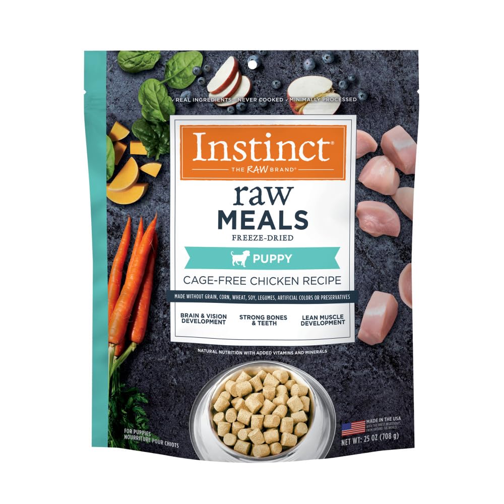 Foto 2 pulgar | Comida Para Perros Instinct Puppy, Pollo Crudo Liofilizado, 750 Ml - Venta Internacional.