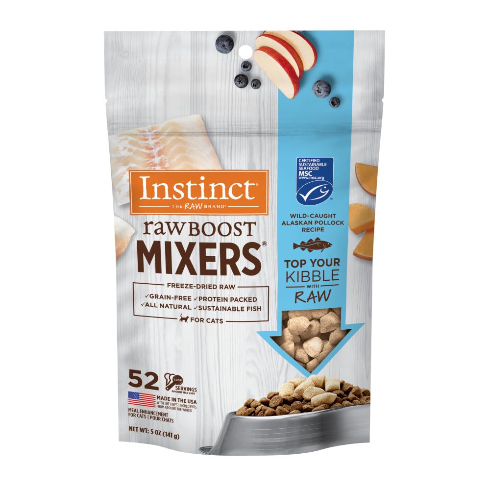 Foto 2 pulgar | Mezcladoras Para Comida Para Gatos Instinct Raw Boost Pollock, Bolsa De 150 Ml - Venta Internacional.