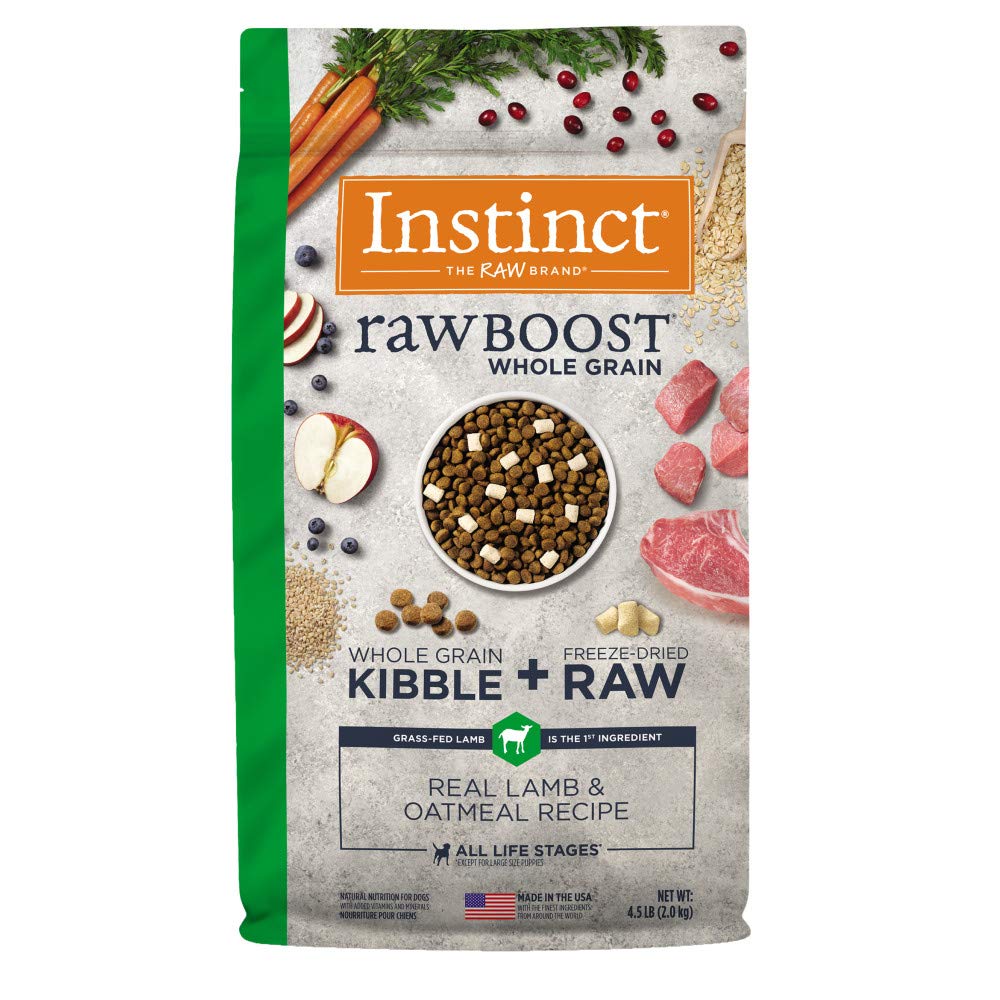 Foto 2 pulgar | Comida Para Perros Instinct Raw Boost Integral De Cordero Y Avena, 2 Kg - Venta Internacional.