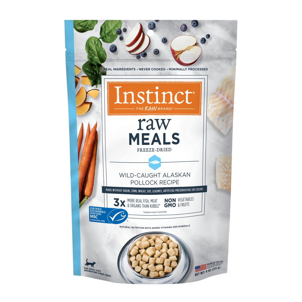 Foto 2 pulgar | Harinas Crudas Liofilizadas Cat Food Instinct, 250 Ml - Venta Internacional.