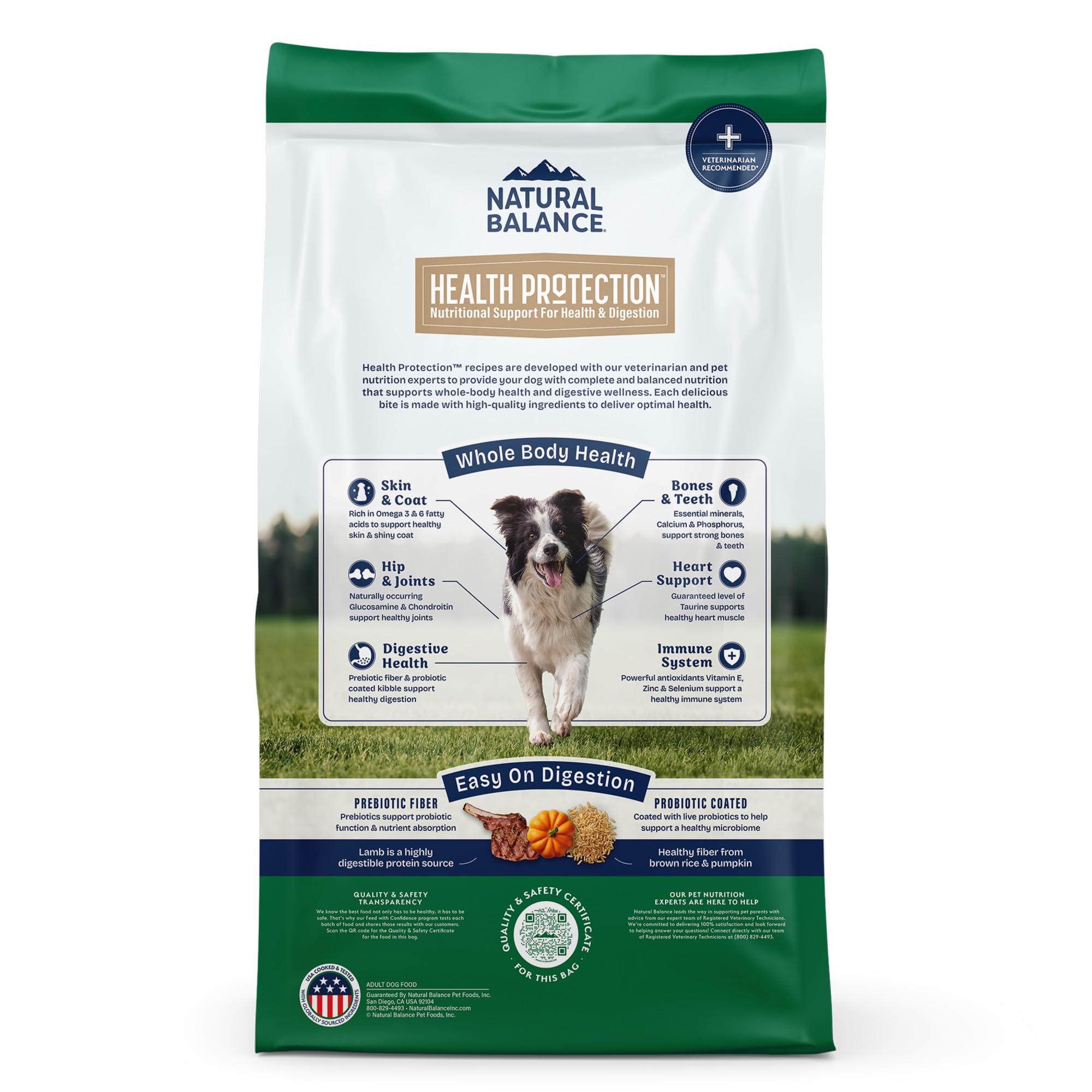 Foto 3 pulgar | Alimento Seco para Perros Natural Balance Health Protection Lamb 11 Kg - Venta Internacional