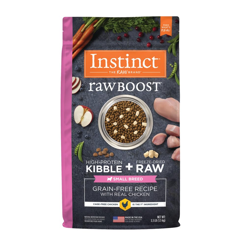 Foto 1 | Comida Para Perros Instinct Raw Boost De Raza Pequeña Con Pollo De 1,6 Kg - Venta Internacional.