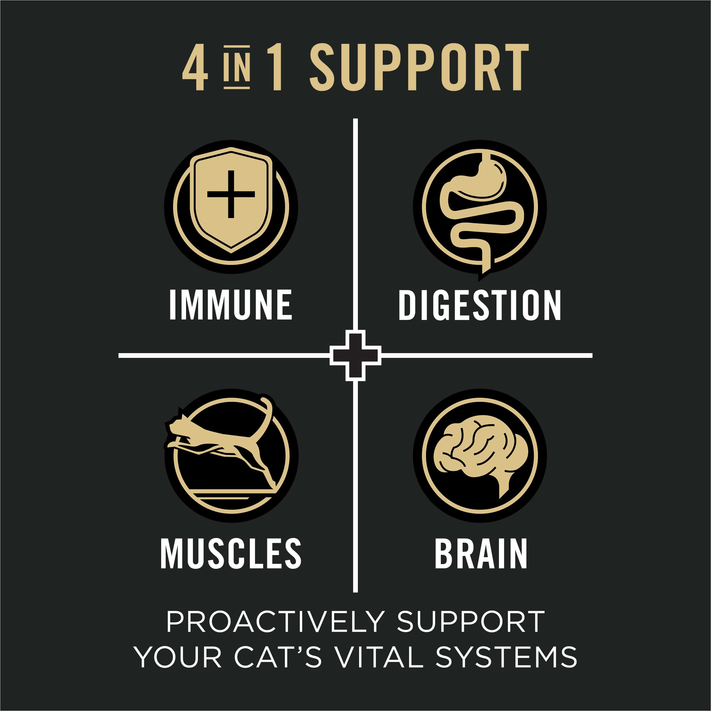 Foto 4 pulgar | Alimento Para Gatos Purina Pro Plan Vital Systems Con Salmón Y Huevo, 2,27 Kg - Venta Internacional.