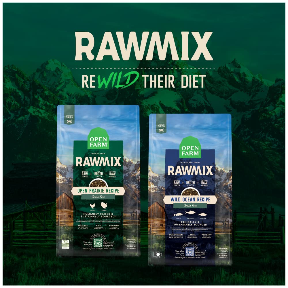 Foto 6 | Comida Seca Para Gatos Open Farm Rawmix, Bolsa De 1,02 Kg Para Pollo Y Pavo - Venta Internacional.