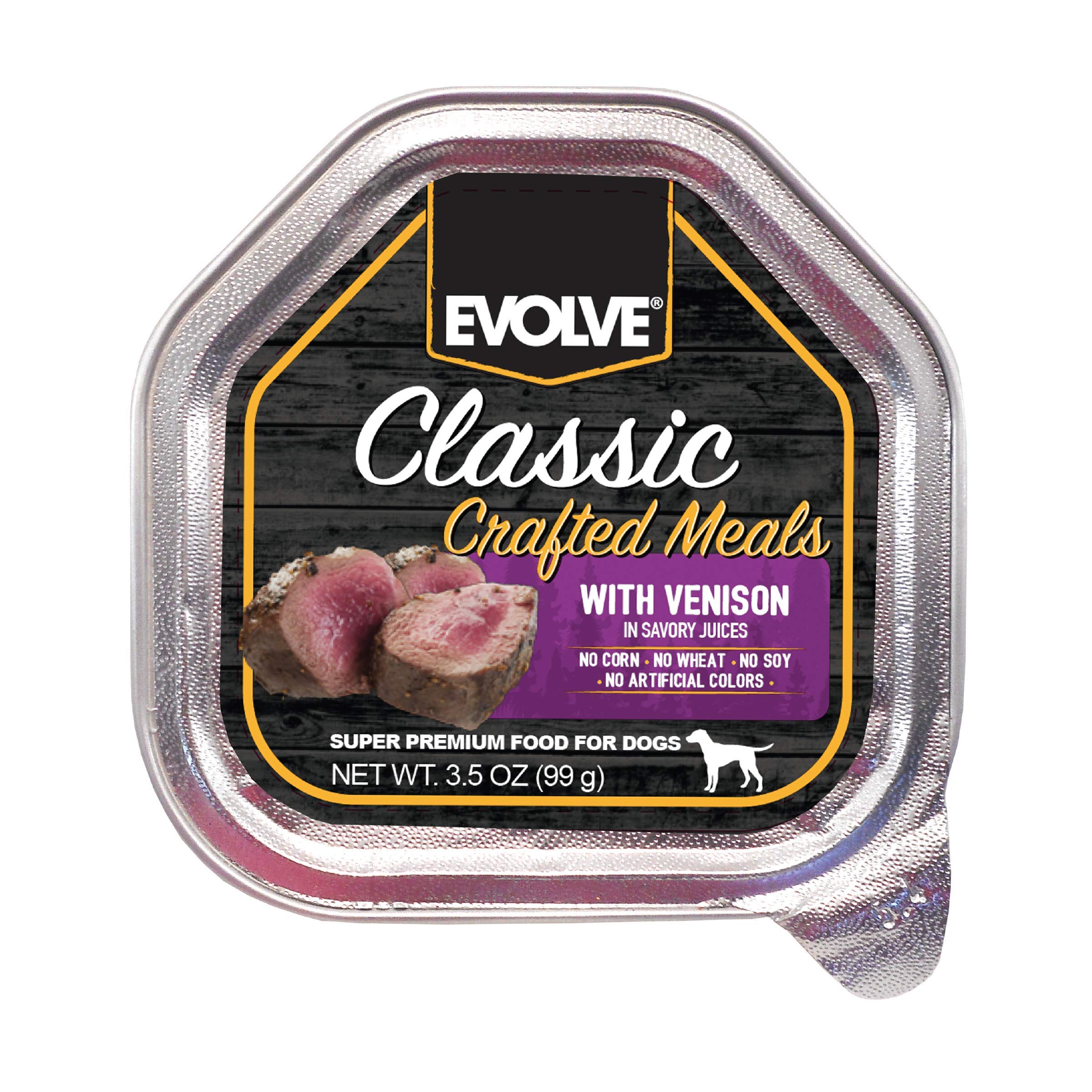 Foto 2 pulgar | Comida Para Perros Evolve Classic Crafted Meals Venison, 105 G (paquete De 15) - Venta Internacional.