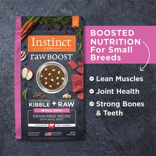 Foto 5 | Comida Para Perros Instinct Raw Boost De Raza Pequeña Con Carne De Res Real De 1,6 Kg - Venta Internacional.