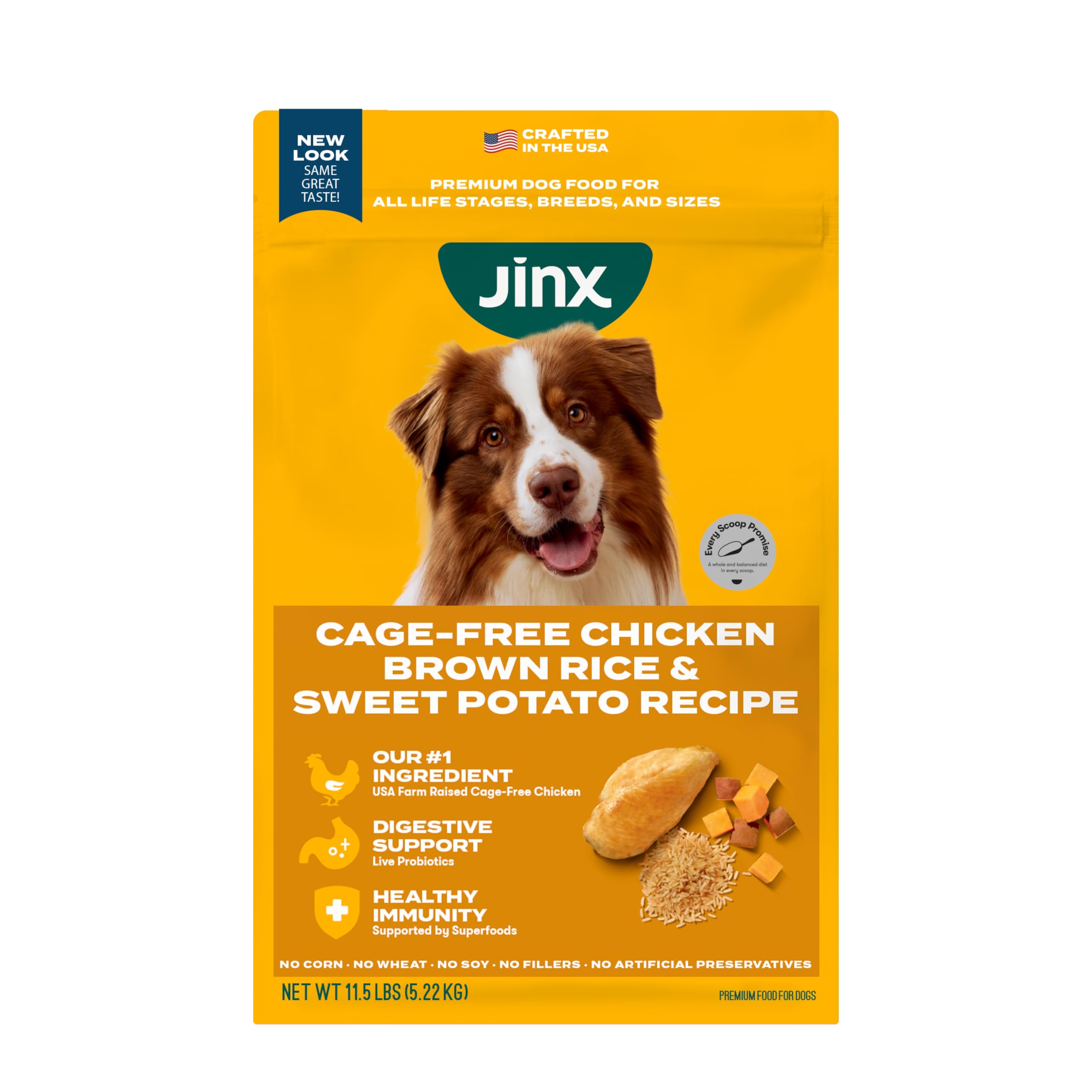 Foto 2 pulgar | Alimento Seco Para Perros Jinx Premium Real Chicken, 5,2 Kg, Para Todas Las Etapas De La Vida - Venta Internacional.