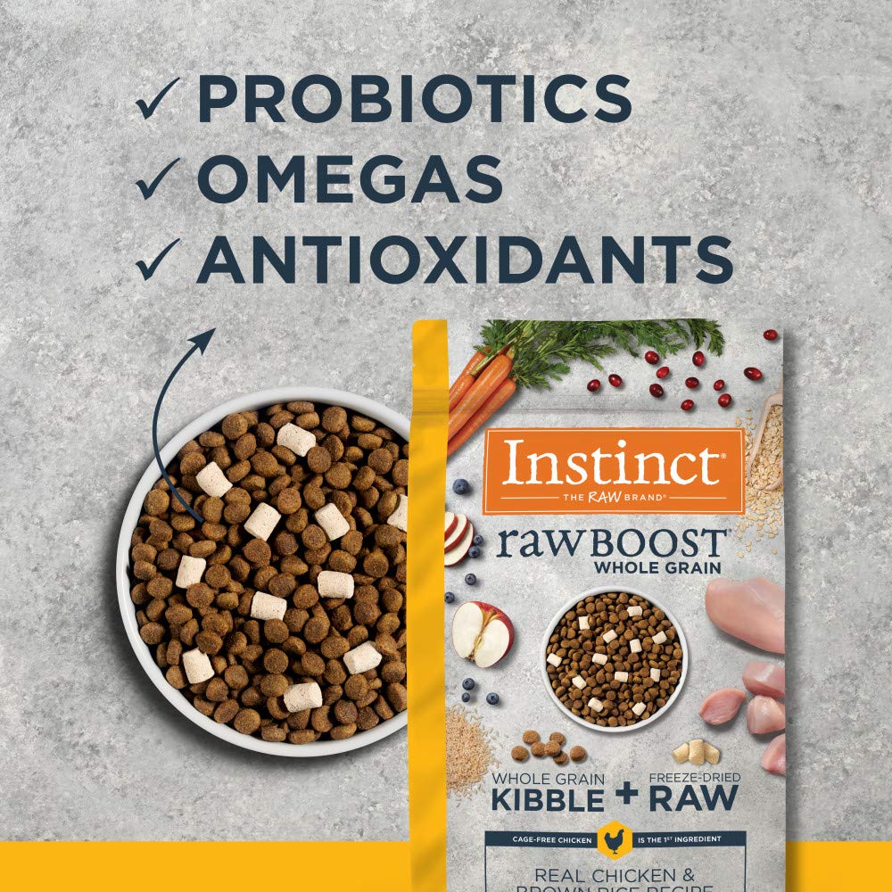 Foto 6 pulgar | Comida Para Perros Instinct Raw Boost, Grano Integral, Pollo De 2 Kg - Venta Internacional.