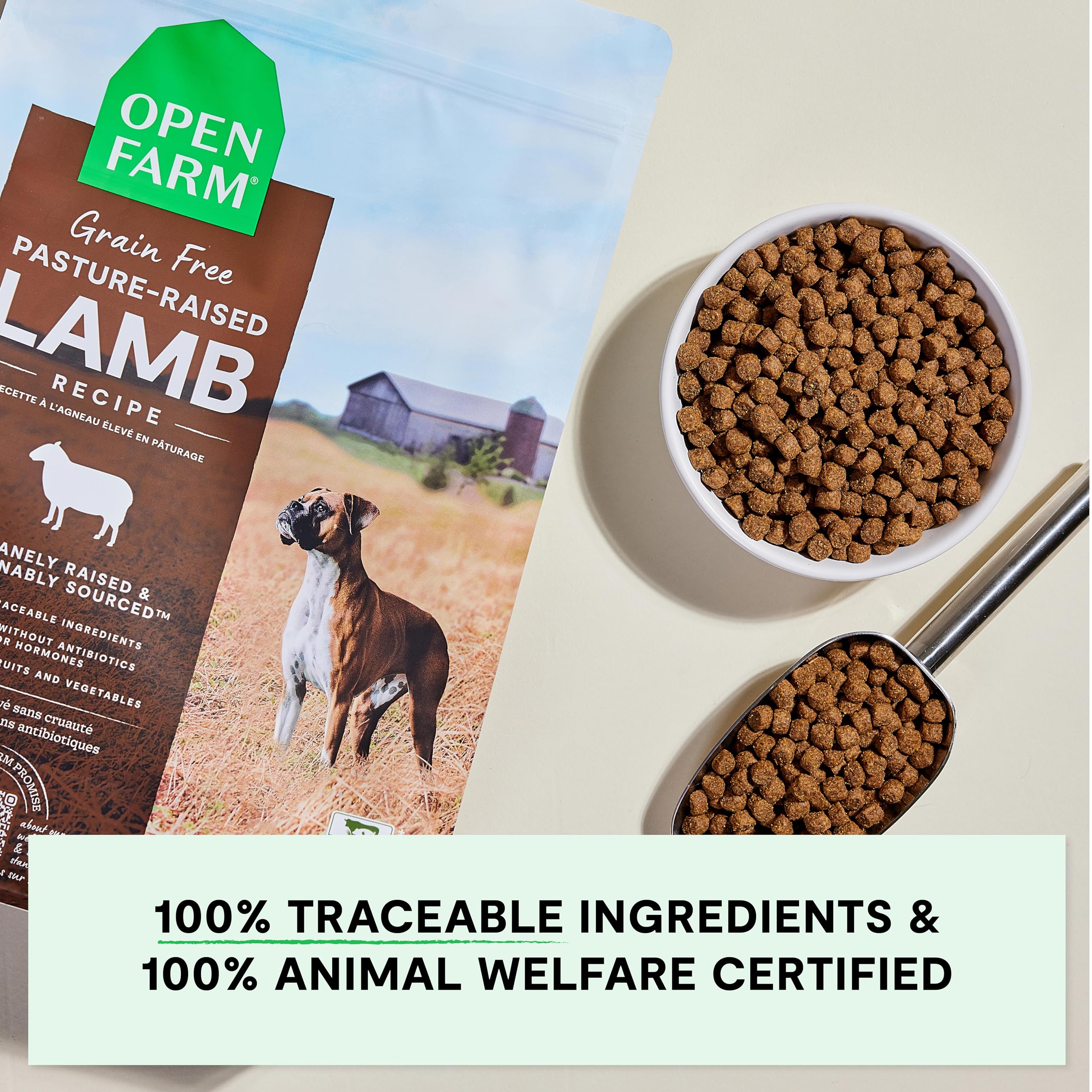 Foto 6 pulgar | Alimento Seco Para Perros Open Farm, Completo Y Balanceado, Cordero, Bolsa De 5 Kg - Venta Internacional.