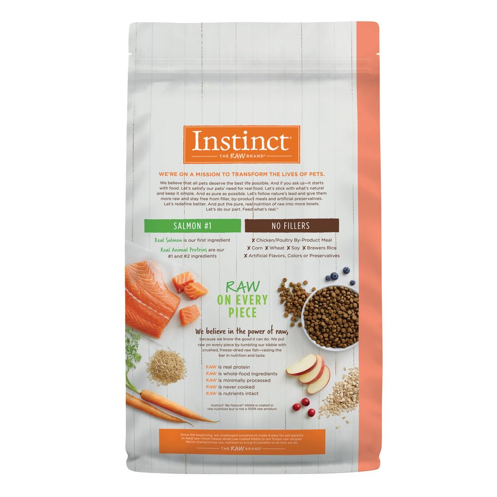 Foto 3 pulgar | Comida Para Perros Instinct Be Natural Con Salmón Y Arroz Integral, 2,04 Kg - Venta Internacional.