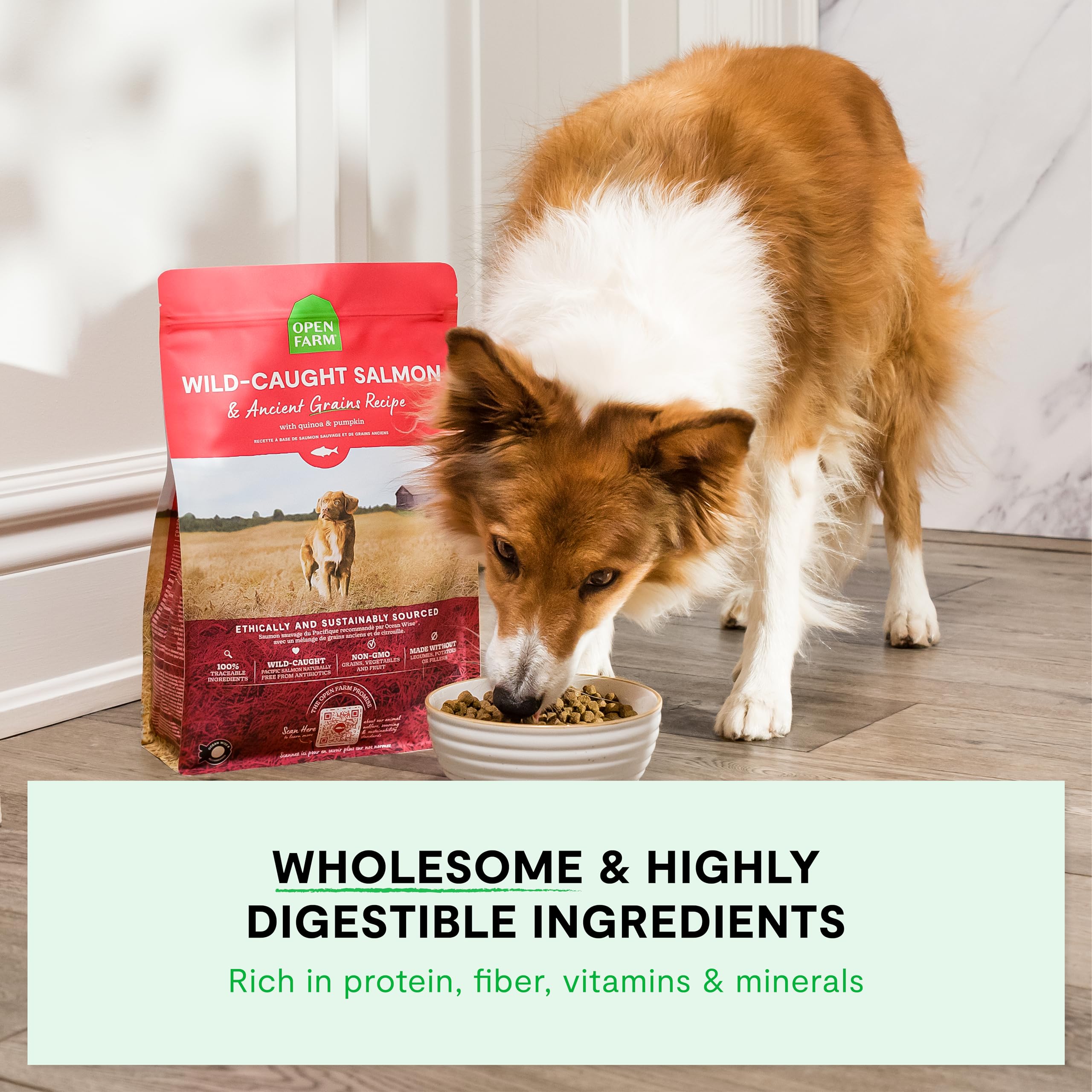 Foto 4 pulgar | Comida Seca Para Perros Open Farm Ancient Grains, 1,8 Kg, Farmer's Table - Venta Internacional.