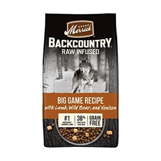 Foto 1 | Alimento Para Perros Merrick Backcountry Raw Infused Big Game, 9 Kg - Venta Internacional.