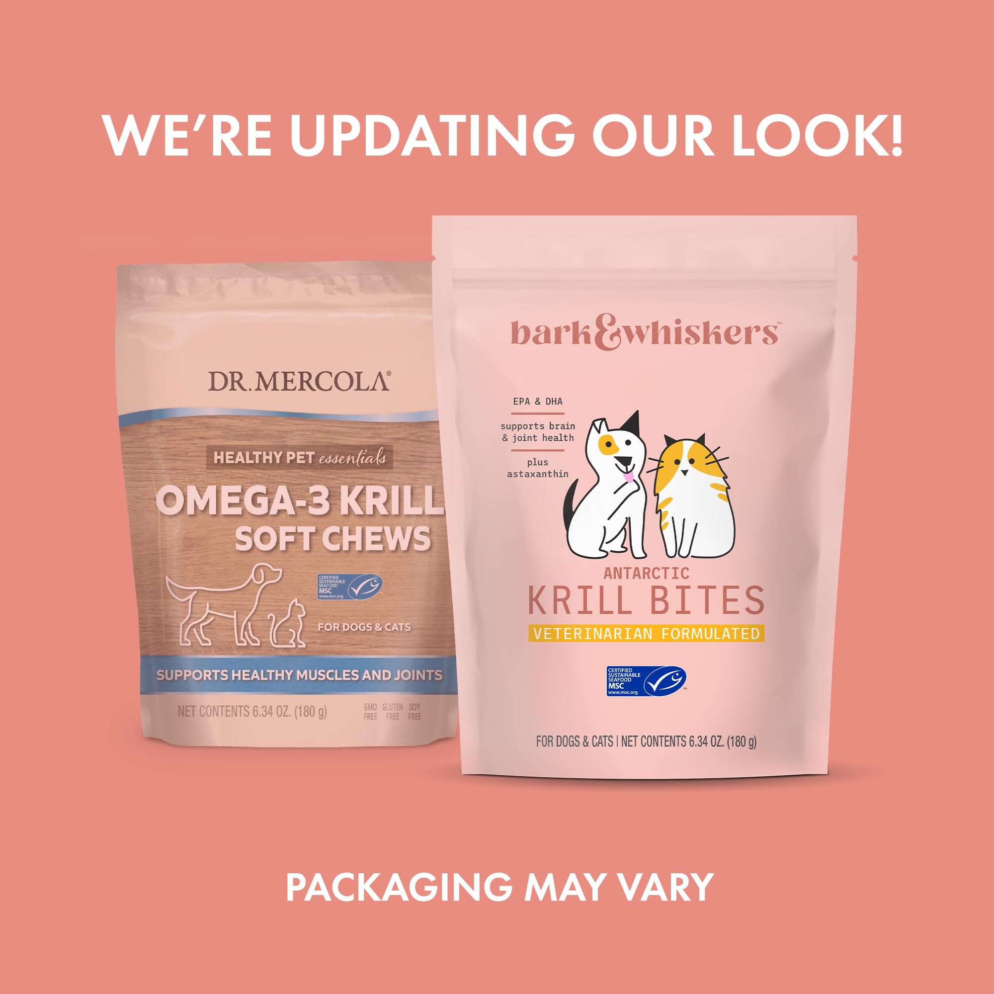 Foto 3 pulgar | Pet Treat Dr. Mercola Bark & Whiskers Antarctic Krill Bites - Venta Internacional.