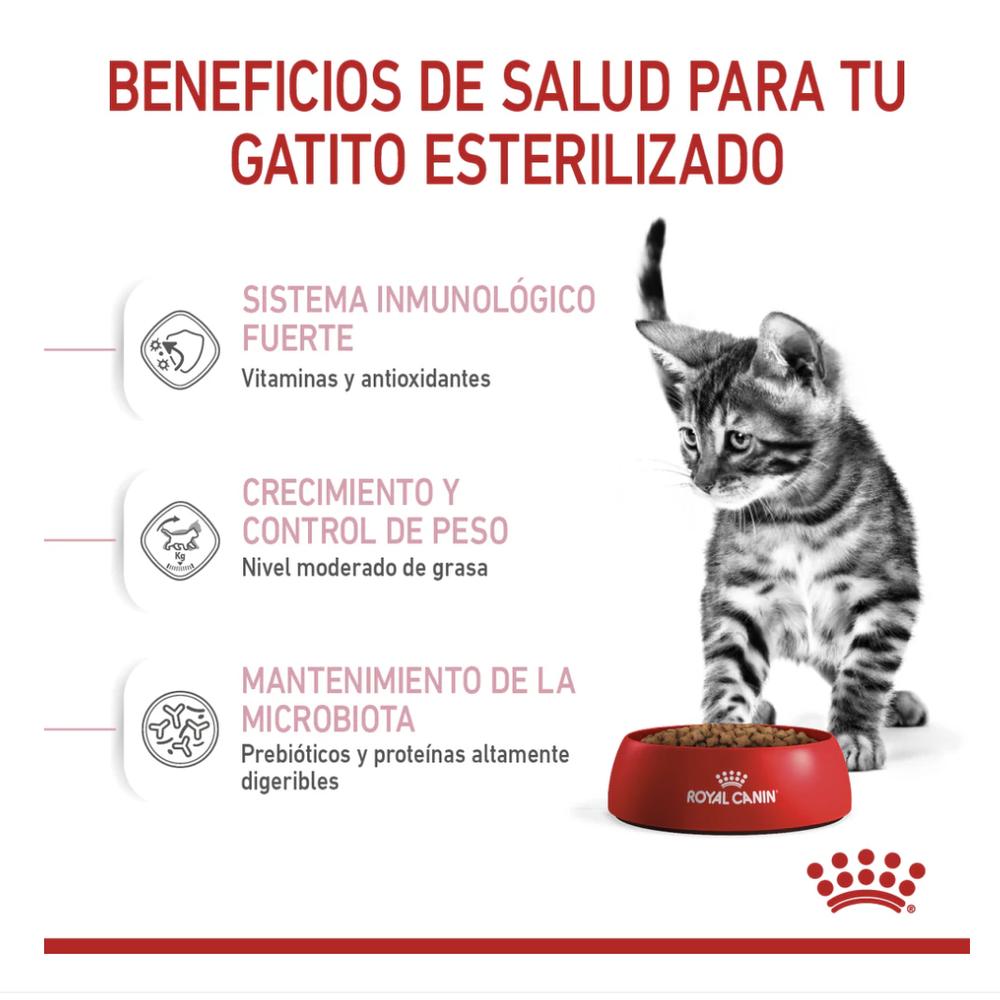 Foto 3 pulgar | Royal Canin Kitten Spayed 1.14 Kg Original Sellado