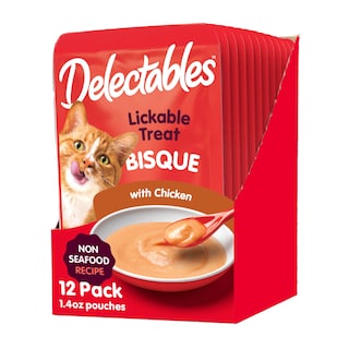 Foto 1 | Bisque De Pollo Hartz Delectables Sin Mariscos Cat Treats, 42 Ml X 12 - Venta Internacional.