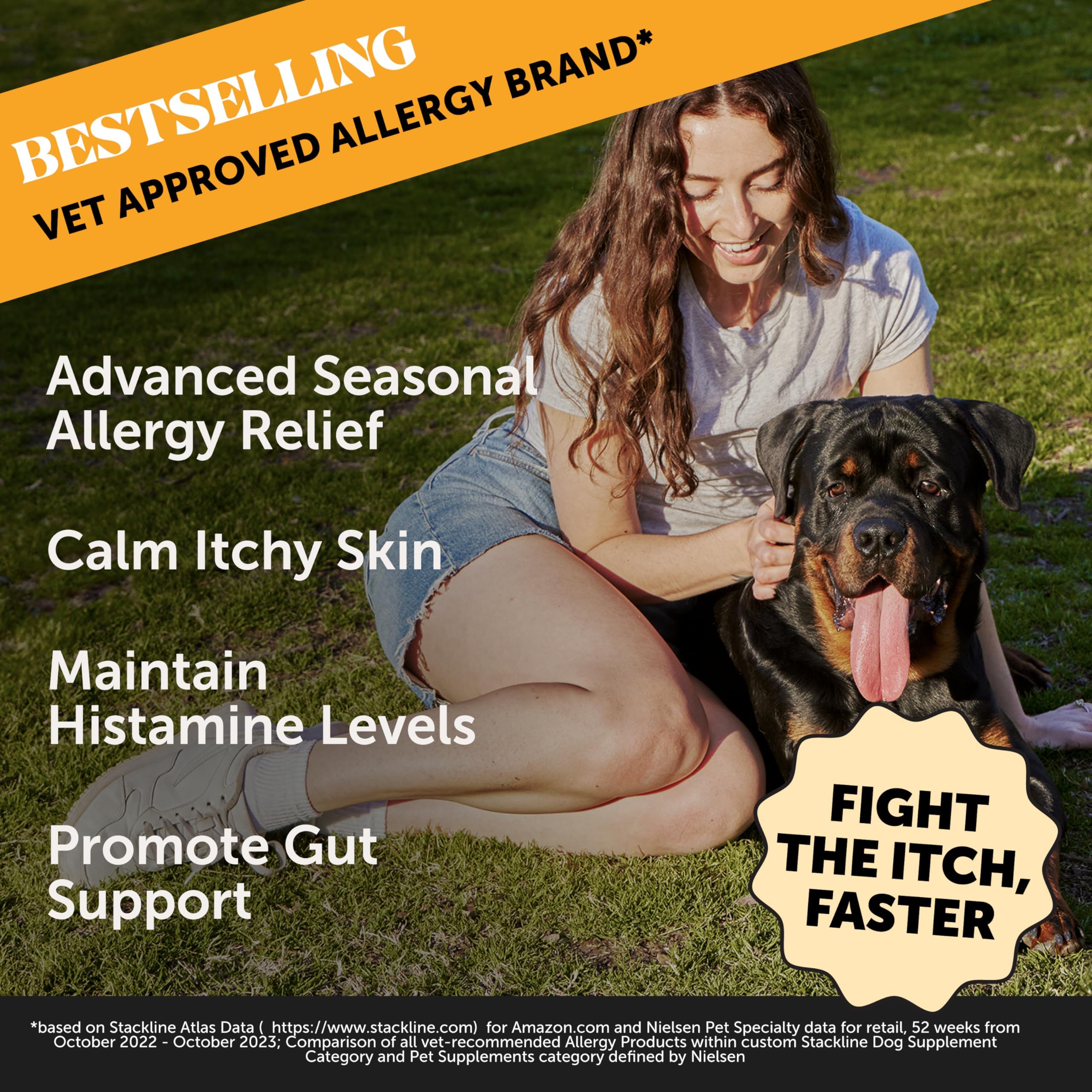 Foto 3 pulgar | Masticables Para Aliviar La Alergia En Perros, Pet Honesty Immunity, Max Strength - Venta Internacional.