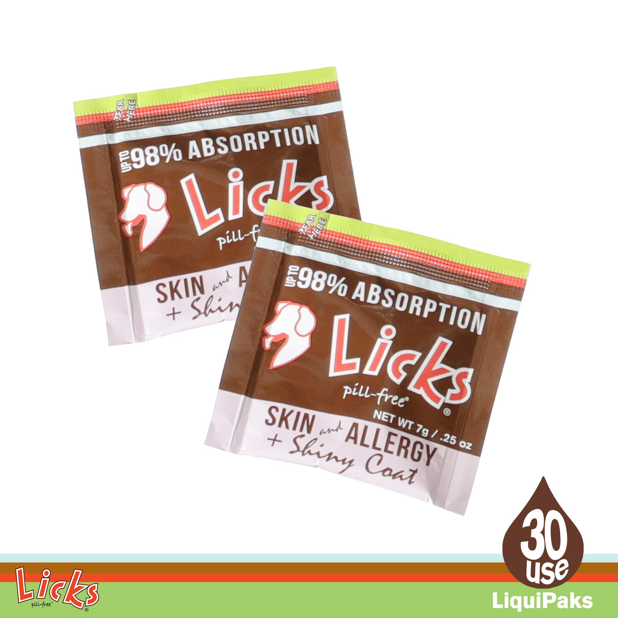 Foto 4 | Suplementos Para Lamer La Alergia A La Piel De Perro Sin Pastillas, Uso De Omega 3 30 - Venta Internacional.