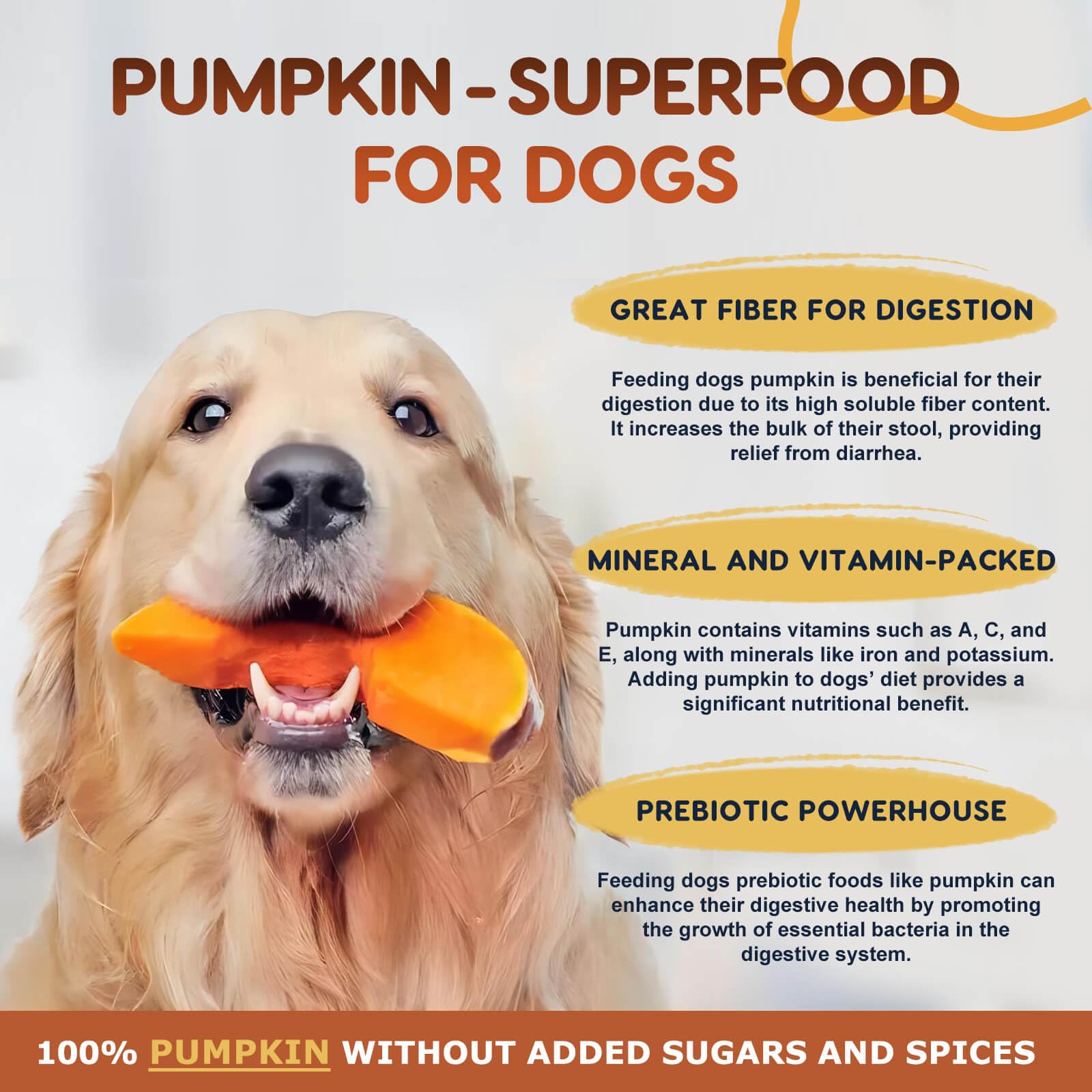 Foto 7 pulgar | Probióticos Para Perros Zebora Digestive Health +pumpkin 120 Soft - Venta Internacional.