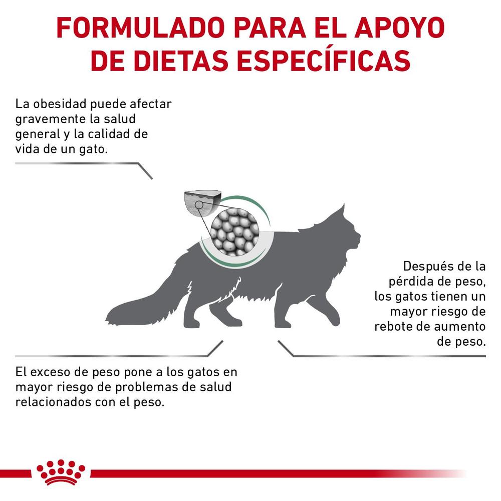 Foto 4 pulgar | Royal Canin Satiety Support Feline 8.5 Kg Original Sellado