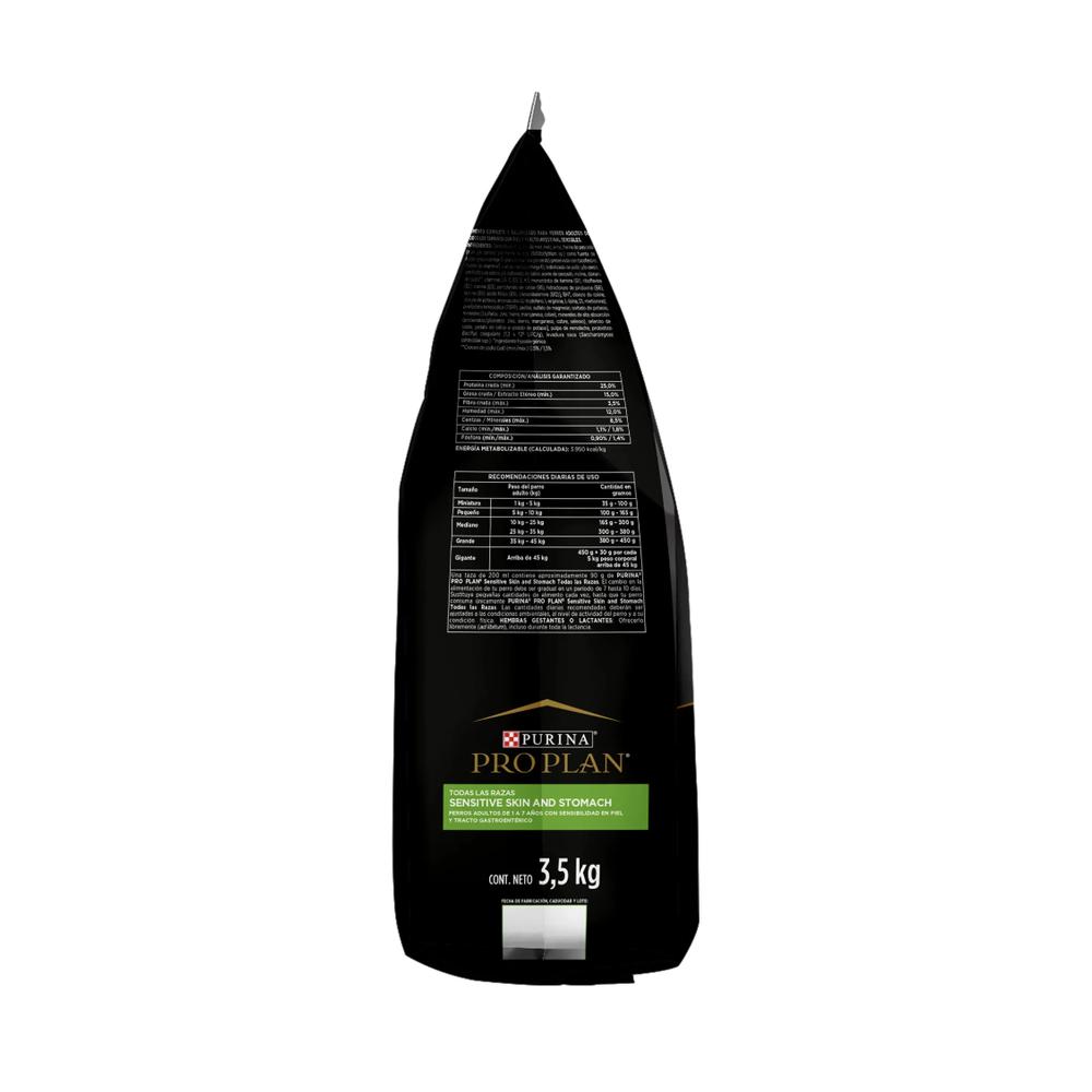 Foto 3 | Pro Plan Sensitive Skin & Stomach Adulto 3.5 Kg