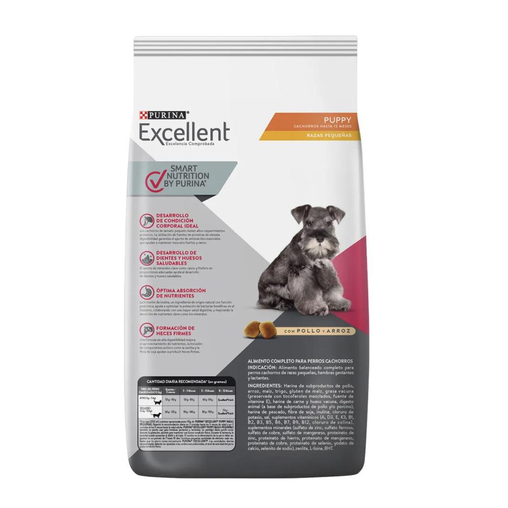 Foto 3 pulgar | Pro Plan Excellent Puppy Razas Pequeñas 1.5 Kg Original
