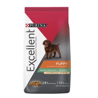Foto 1 | Pro Plan Excellent Puppy Razas Medianas Y Grandes 20 Kg