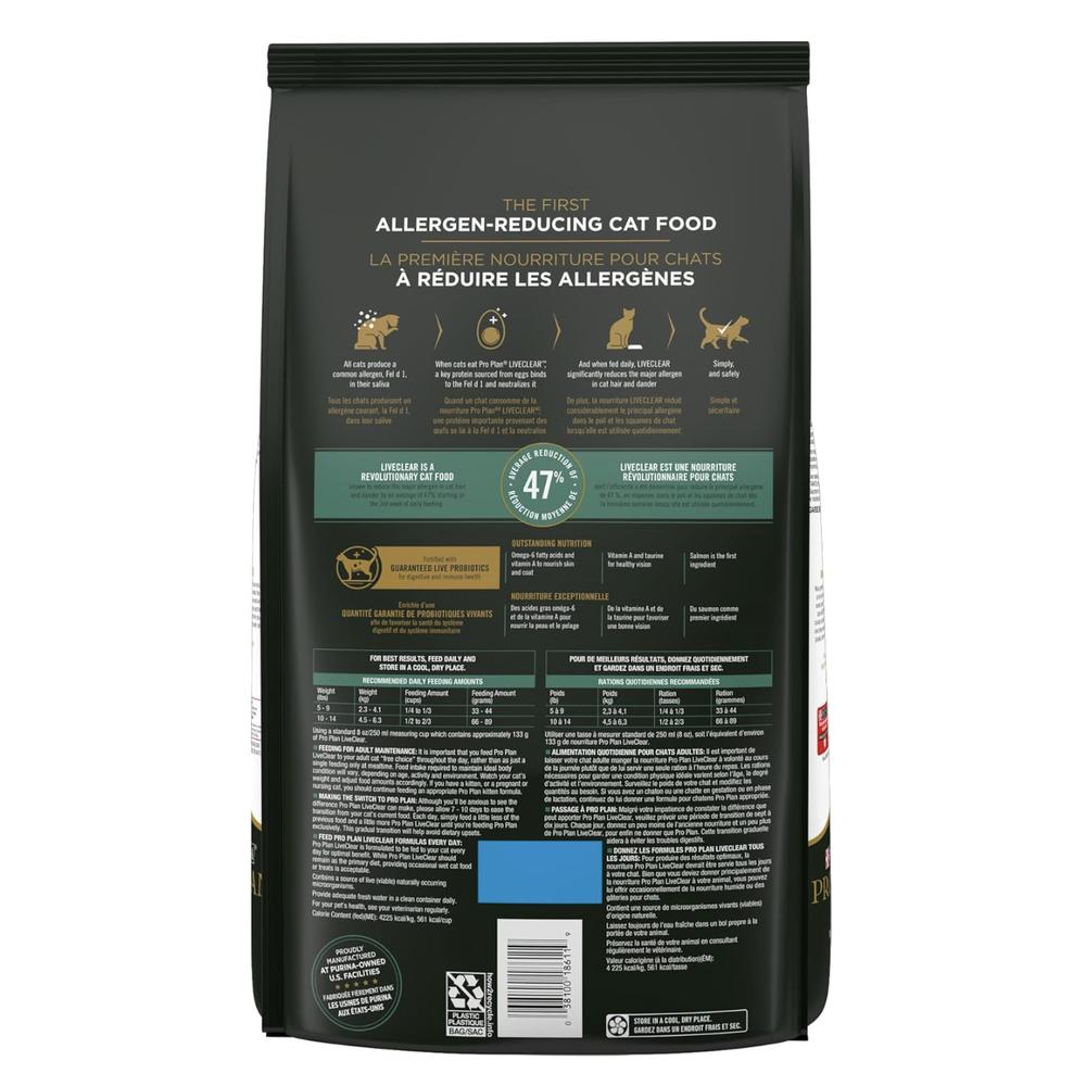 Foto 5 pulgar | Pro Plan Adulto Liveclear 1.59 Kg Original Sellado