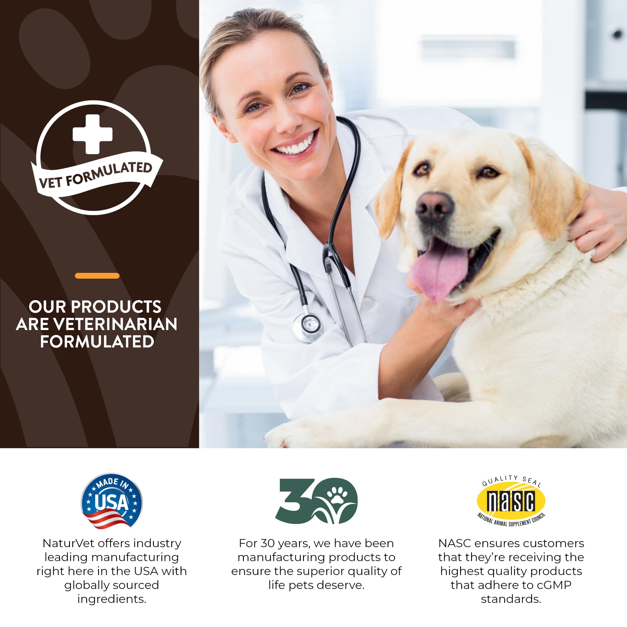 Foto 8 pulgar | Suplemento Para Perros Naturvet Giant Breeds Joint Support, 50 Masticables Blandos - Venta Internacional.