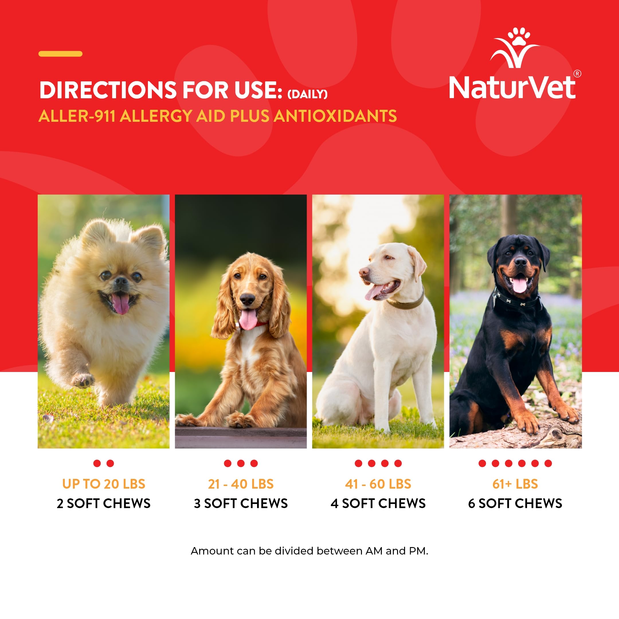 Foto 8 pulgar | Suplemento Para Mascotas Naturvet Aller-911 Advanced Aller-911, Antialérgico, 180 Masticables - Venta Internacional.