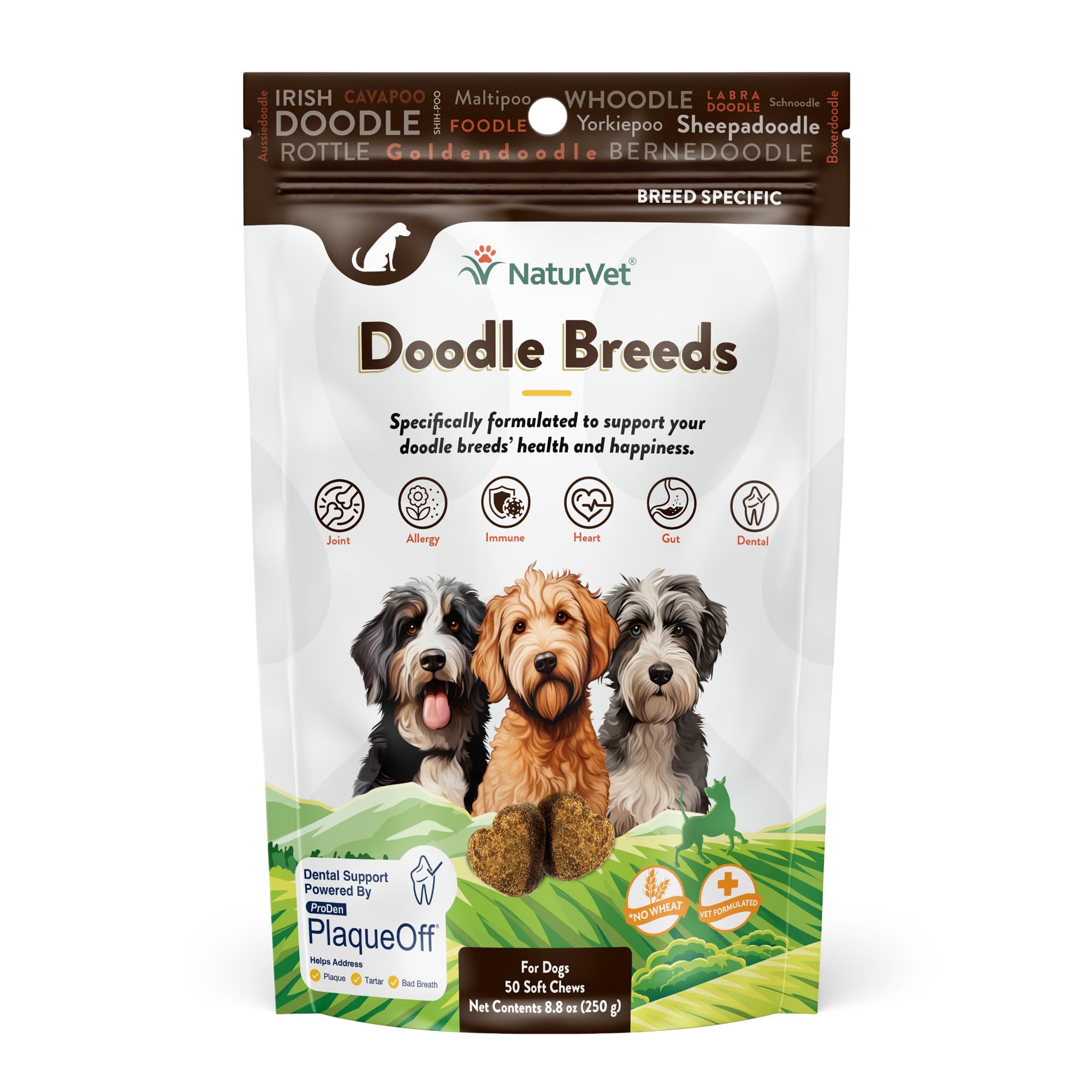 Foto 2 pulgar | Suplemento Naturvet Doodle Breeds para Perros - Venta Internacional