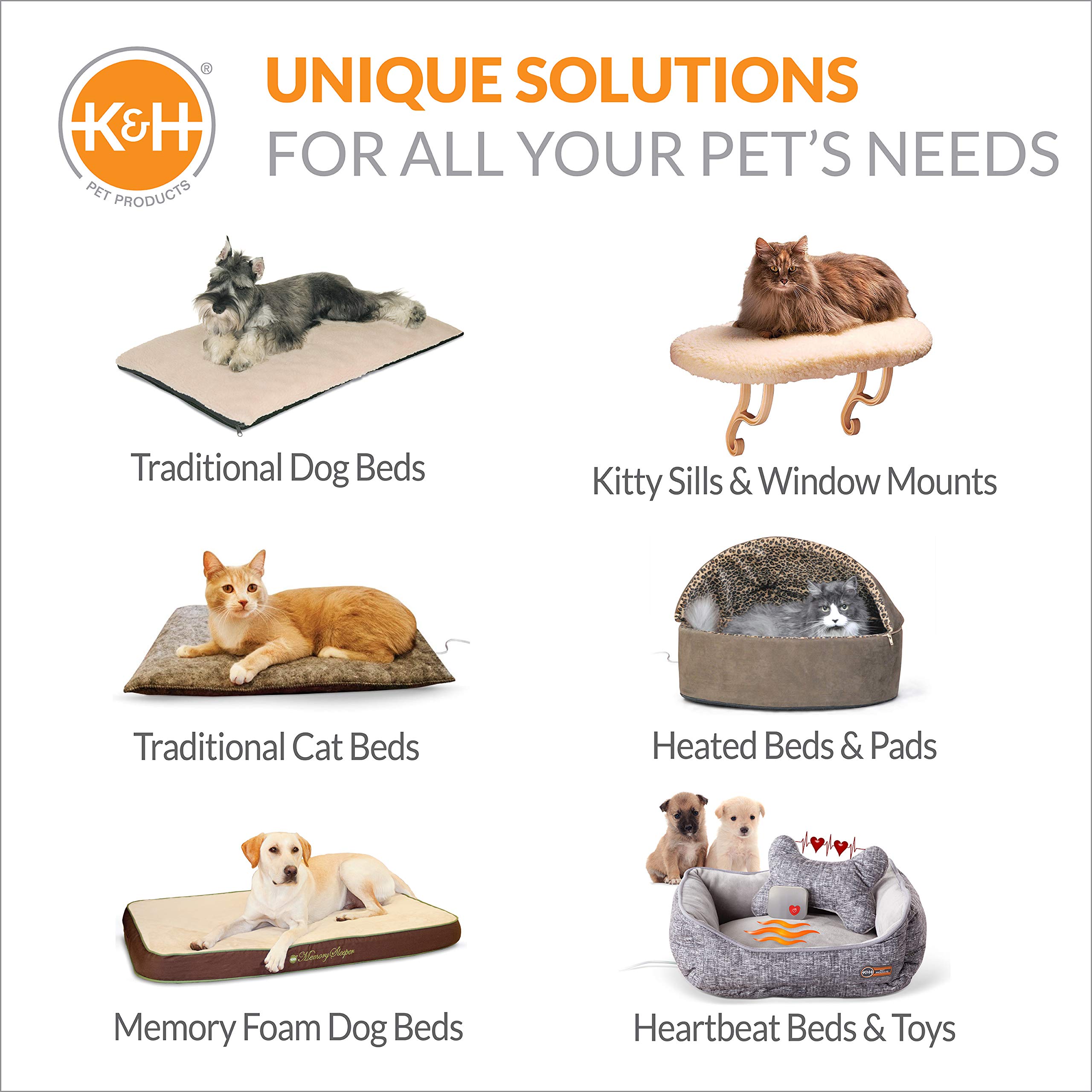 Foto 7 | Calentador De Cama Para Mascotas K&h Pet Products, Apto Para Microondas, Azul, 9 X 9 - Venta Internacional.