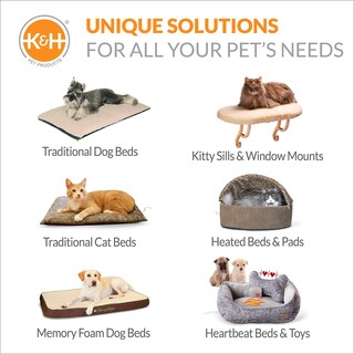 Foto 7 | Calentador De Cama Para Mascotas K&h Pet Products, Apto Para Microondas, Azul, 9 X 9 - Venta Internacional.