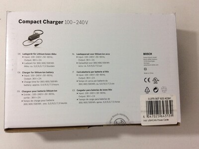 Foto 2 | Cargador De Batería Bosch Ebike Compact Charger 2a - Venta Internacional.
