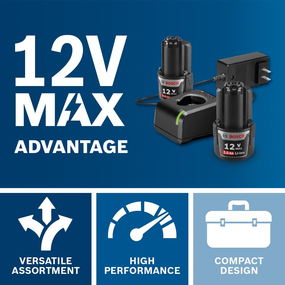 Foto 6 pulgar | Kit De Inicio De Batería Y Cargador Bosch Gxs12v-01n12 12v Max - Venta Internacional.