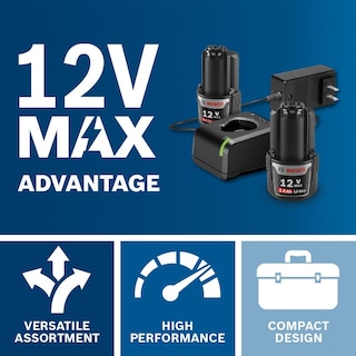 Foto 5 | Kit De Inicio De Batería Y Cargador Bosch Gxs12v-01n12 12v Max - Venta Internacional.