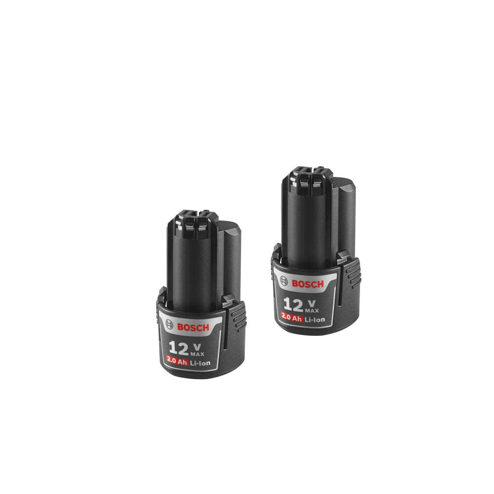 Batería Bosch Bat414-2pk, 12 V Máx., Iones De Litio, 2 Ah, Paquete De 2 - Venta Internacional.