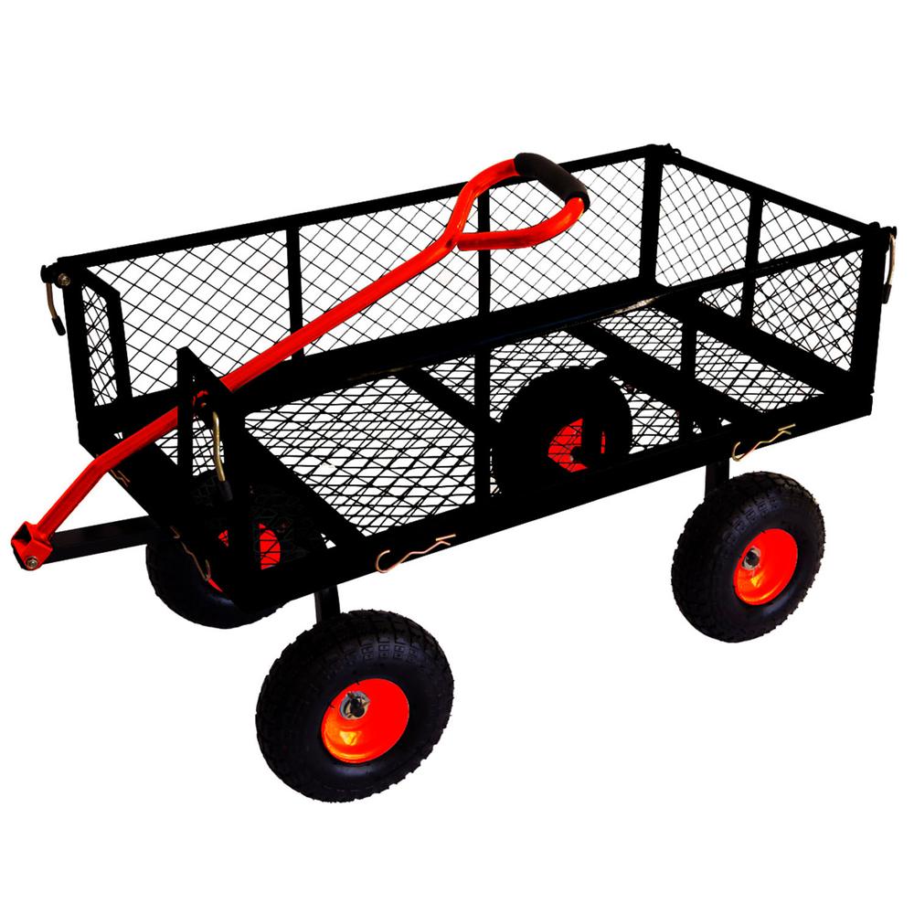 Carro de Carga con Reja Plataforma Montacarga 300 kg $2,999