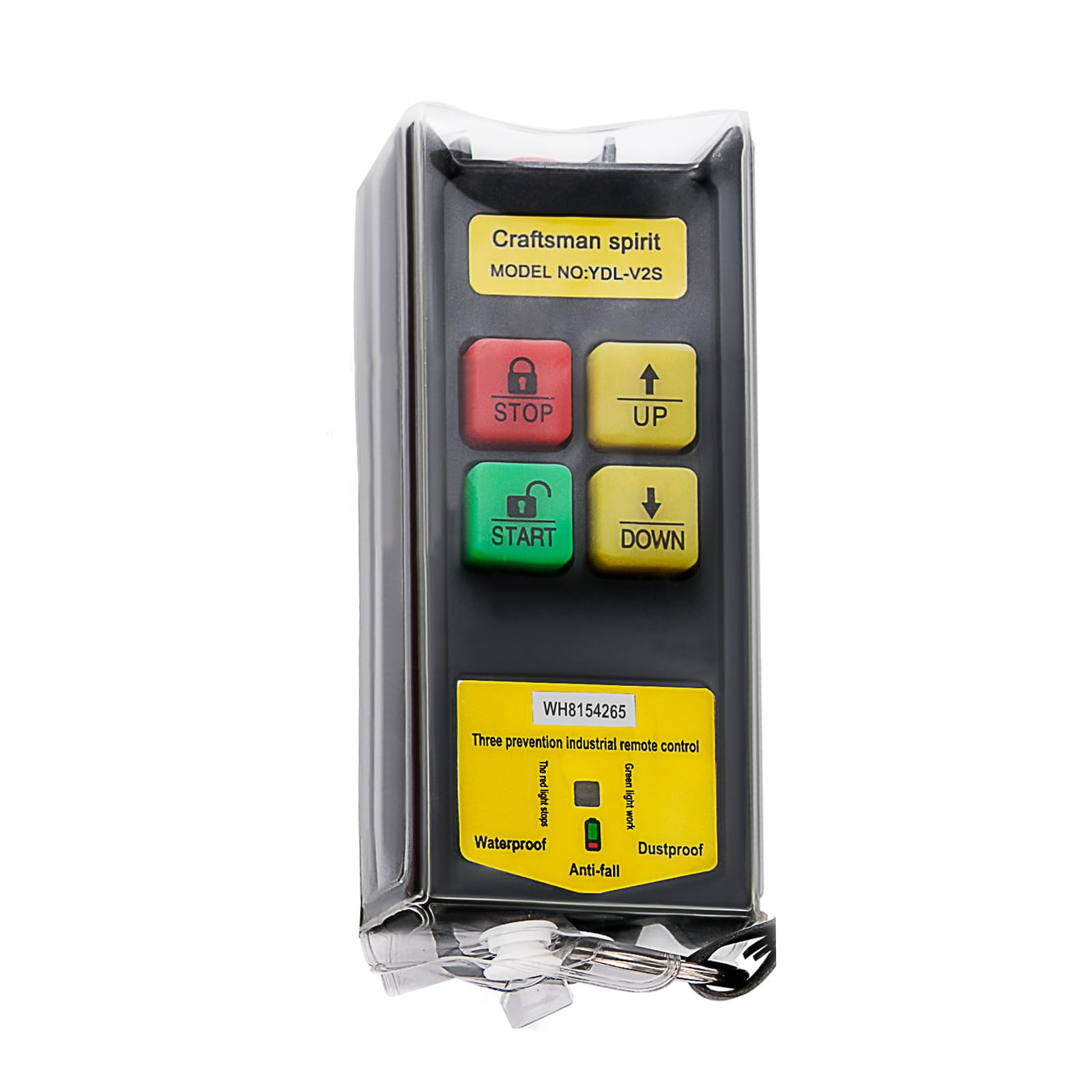 Foto 6 pulgar | Polipasto Eléctrico Inalámbrico Vevor 600 Kg 110 V Con Mando A Distancia - Venta Internacional.
