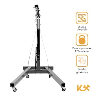 Foto 2 | Pluma Hidráulica Plegable para Motor Kingsman KMPL2T 2 Ton