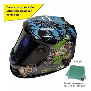 Foto 3 | Careta Electronica Para Soldar Uso Industrial Eo Safe Imports Esi-17113 Multicolor