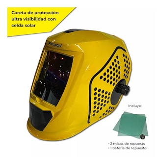 Foto 3 | Careta Electronica De Soldar Eo Safe Imports Esi-17111 Amarillo