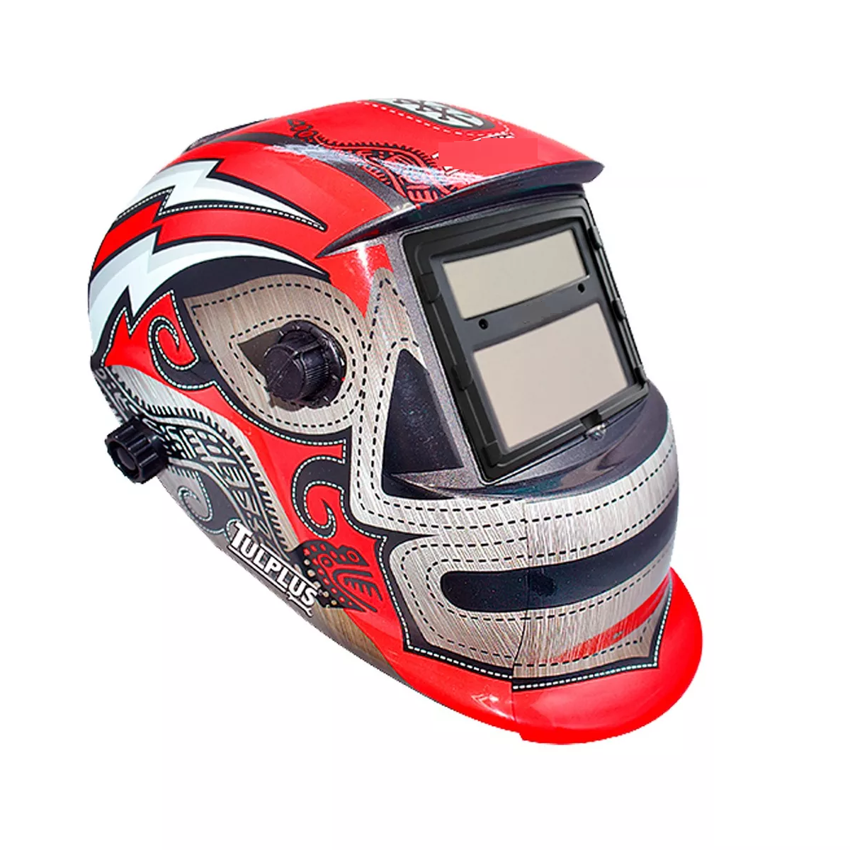 Careta De Soldar Uso Industrial Soldadura Electronica Diseño Luchador Eo Safe Imports Esi-17108 Multicolor