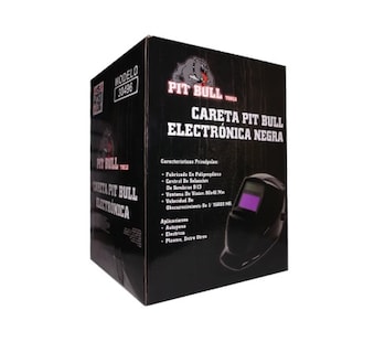Foto 3 | Careta Para Soldador Electronica Color Negra Pit Bull Tools